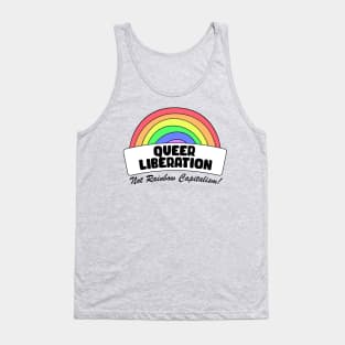 Queer Liberation Not Rainbow Capitalism Tank Top